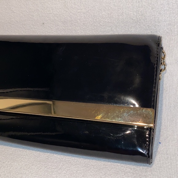 Steve Madden women’s black and gold shoulder bag - Picture 3 of 10